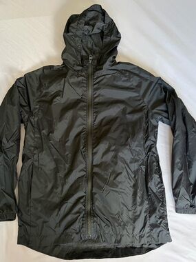 The Children's Place Black Hooded Raincoat